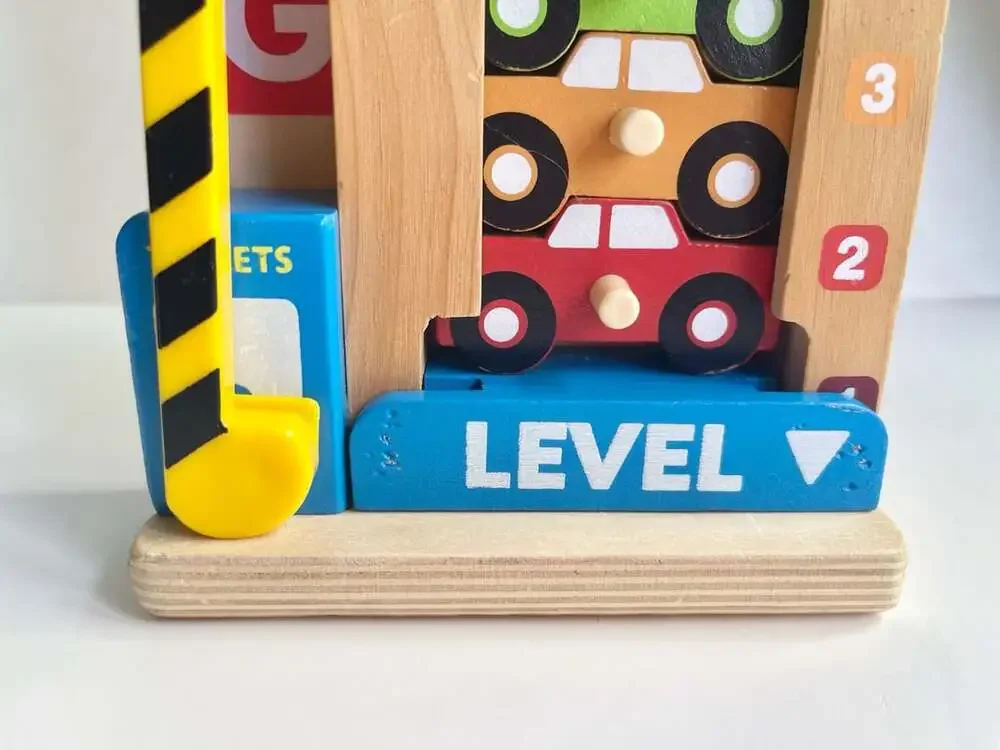 Melissa & Doug Stack & Count Parking Garage